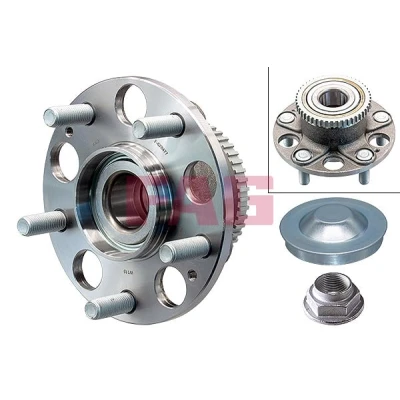 Bilde av FAG 713 6178 90 Hjullagersett Bildet viser leveranseinnholdet 139,20 HONDA: CIVIC 9, 8 Hatchback, 9 Tourer