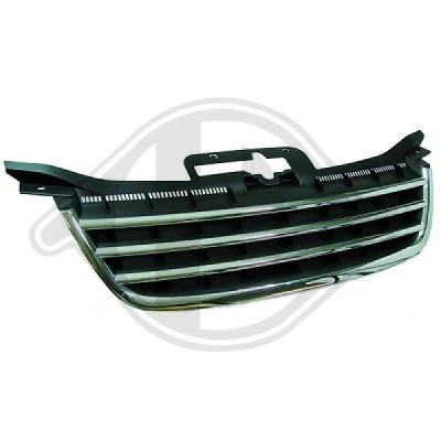 Bilde av DIEDERICHS HD Tuning 2295540 Radiatorgitter krom/sort VOLKSWAGEN: Touran I