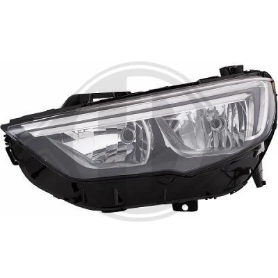 Bilde av DIEDERICHS 1828981 Frontlykter venstre H7/H7, LED Halogen for høyrekjøring