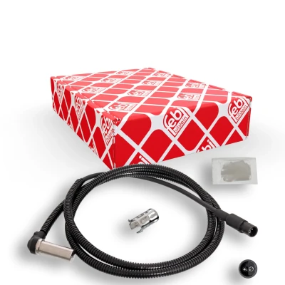 Bilde av FEBI BILSTEIN 104520 ABS Sensor framaksel venstre, høyre med hylse, fett 1150 1519 1549 SCANIA: P,G,R,T series