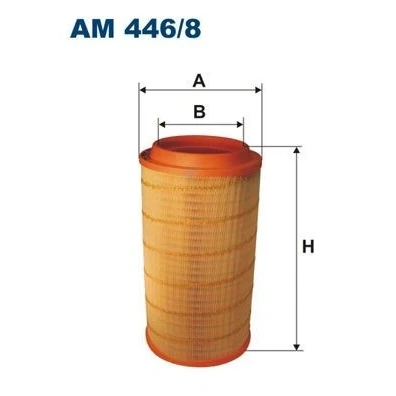 Bilde av FILTRON AM 446/8 Luftfilter 480 251 Filterinnsats