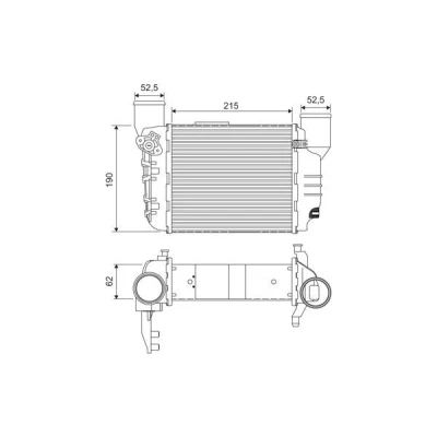 Bilde av Intercooler VALEO 817867