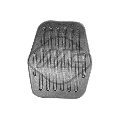 Bilde av Pedalbelegg, clutchpedal, ford c max, focus ii, cabriolet sedan turnier 1234292, 3M512457CA