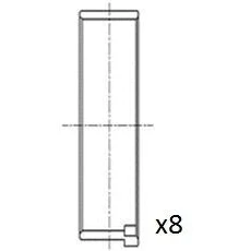 Bilde av FAI AutoParts BB2031 STD Veivaksellager AUDI: A4 B5 Avant, 80 B4 VOLKSWAGEN: Golf 3, 4