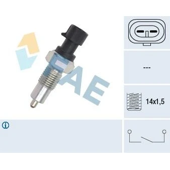 Bilde av Bryter, ryggelys, abarth,alfa romeo,fiat,lancia, 46410523, 60806108, 60810259, 60811423, 7588520, 7615564, MD319266, MZ690651, XD319266