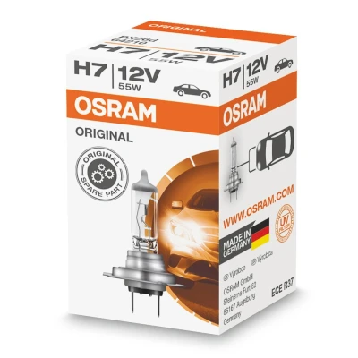 Bilde av OSRAM 64210L Lyspære, fjernlys H7 12V 55W 3200K Halogen BMW: X5, 5 Sedan, 7, VOLVO: V60 I, V70 2, XC60 FORD: MONDEO 4 Turnier, S Max Mk1