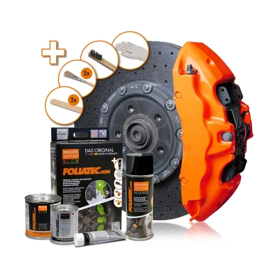Bilde av FOLIATEC 2183 Bremsecaliper lakk spray 400, 2 x 125, 50 oransje