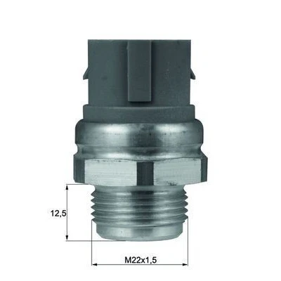 Bilde av MAHLE ORIGINAL TSW 48D Temperaturbryter, radiator ventilator M22x1.5 med tetning AUDI: A3 Hatchback, A4 B5 Avant, Sportback, VOLKSWAGEN: GOLF 3