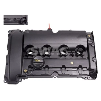 Bilde av SWAG 62 10 2602 Sylindertopp Hette med tetning PEUGEOT: 5008 I, RCZ Coupé, 207 Hatchback, CITROËN: C4 I Grand Picasso