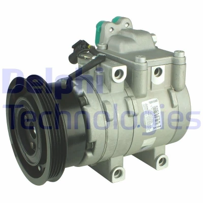 Bilde av DELPHI TSP0159445 Kompressor Visteon HS15 PAG 46 med kompressorlje HYUNDAI: ACCENT 2