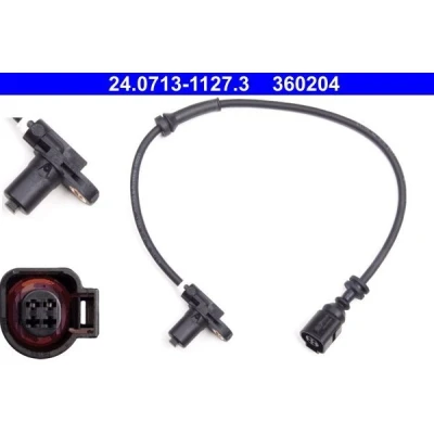 Bilde av ATE 24.0713 1127.3 ABS Sensor 474 ikke klargjort for slitasjeindikator VOLKSWAGEN: Sharan I, SEAT: Alhambra FORD: Galaxy Mk1 MPV