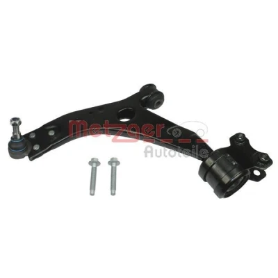 Bilde av METZGER 58038801 Bærebru med gummifeste, støtte / styreledd framaksel venstre, nede Casterstag 21 VOLVO: V50, C30, S40 II, FORD: Focus 2
