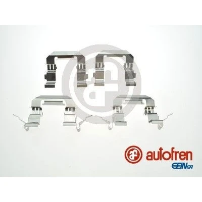 Bilde av AUTOFREN SEINSA D42986A Tibehørsett, skivebremse belegg framaksel NISSAN: Pathfinder 3, NP300 Navara Pick up, Flatvogn lastebil / Chassis