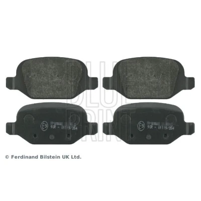 Bilde av BLUE PRINT ADL144205 Bremseklosser bakaksel FIAT: 500 Hatchback, C Cabrio, Panda II ABARTH: 500C / 595C 695C Cabrio