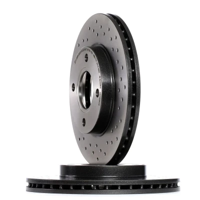 Bilde av BREMBO XTRA LINE 09.7806.1X Bremseskiver 258 22 4 perforert / ventilert belagt FORD: FIESTA 6, 5, Focus Mk1 Hatchback
