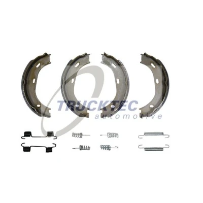 Bilde av TRUCKTEC AUTOMOTIVE 02.35.005 Handbromsbackar bakaksel MERCEDES BENZ: S Klasse Sedan, W123 Stasjonsvogn, Sedan