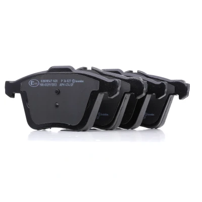Bilde av BREMBO P 36 027 Bremseklosser klargjort for slitasjeindikator med kolbleklips uten tilbehør JAGUAR: XF Sedan, Sportbrake, XJ Sedan