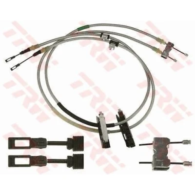 Bilde av TRW GCH2613 Bremsekabel 1770, 1595 Skivebrems FORD: Focus Mk1 Stasjonsvogn, Hatchback