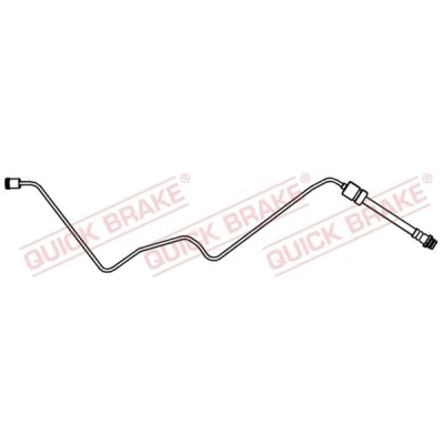 Bilde av QUICK BRAKE 96.016 Bremseslange 830 M10x1 FORD: S Max Mk1, MONDEO 4 Turnier, Galaxy Mk2 MPV