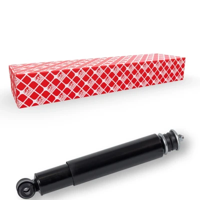 Bilde av FEBI BILSTEIN 20586 Støtdemper framaksel oljetrykk 690 410 teleskopstøtdemper øvre øye, nedre stift SCANIA: L,P,G,R,S series, P,G,R,T series