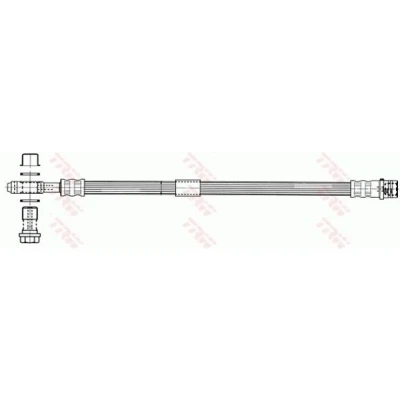Bilde av TRW PHD935 Bremseslange 298 M10x1 VOLKSWAGEN: Passat B5 GP Stasjonsvogn, Sedan