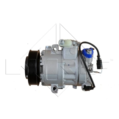 Bilde av NRF 32225 Kompressor 6SEU12C/6SEU14C 12 PAG 46 med kompressorlje, tetningsring VOLKSWAGEN: Polo V Hatchback, IV Golf 4