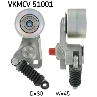 Bilde av SKF VKMCV 51001 Strammerull
