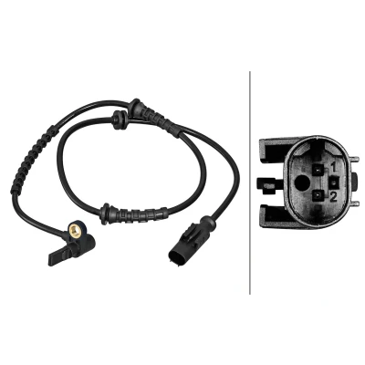 Bilde av HELLA 6PU 358 217 241 ABS Sensor Hall prinsipp 2 775 OPEL: Corsa D Hatchback, E FIAT: Grande Punto ALFA ROMEO: MiTo