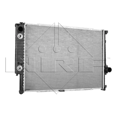 Bilde av NRF EASY FIT 50566 Radiator Aluminium 611 435 34 med kolbleklips Kjøleribber loddet BMW: 5 Sedan