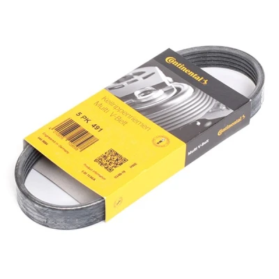 Bilde av CONTITECH 5PK491 Kileribberem 491 5 VOLKSWAGEN: Golf 5, Passat B7 Variant, Touran I, SKODA: Fabia 2, AUDI: A1 Hatchback, Sportback
