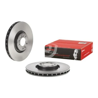 Bilde av BREMBO COATED DISC LINE 09.A089.11 Bremseskiver 330 30 5 innvendig ventilert belagt høy karbon med skruer CITROËN: C5 III Stasjonsvogn, 3, C6 Sedan