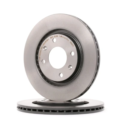 Bilde av BREMBO COATED DISC LINE 09.4987.21 Bremseskiver 266 20,5 4 innvendig ventilert belagt med skruer PEUGEOT: Partner I Combispace, 206 Hatchback