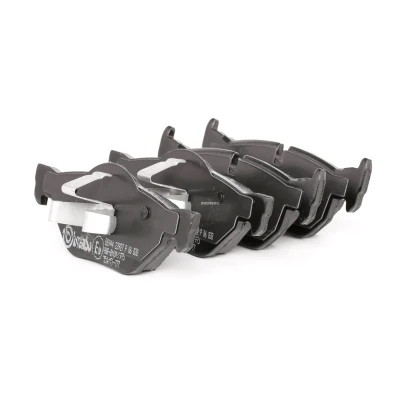 Bilde av BREMBO P 06 038 Bremseklosser klargjort for slitasjeindikator med kolbleklips uten tilbehør BMW: X1, 1 Cabrio, Hatchback