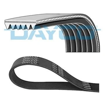 Bilde av DAYCO 6PK1100S Kileribberem 1100,0 6 AUDI: A4 B8 Avant, Q5, Allroad, VOLKSWAGEN: Beetle Hatchback, Scirocco III