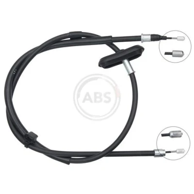 Bilde av Kabel, parkeringsbremse, Bakre venstre, Høyre bak, chevrolet cruze, cruze halvkombi, 13352978