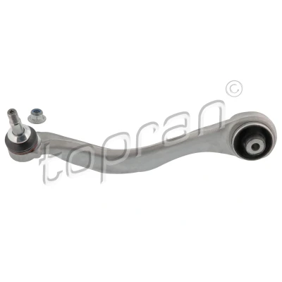Bilde av TOPRAN 502 386 Bærebru med gummifeste, støtte / styreledd foran, nede, framaksel venstre Casterstag Aluminium BMW: 5 Touring, Sedan