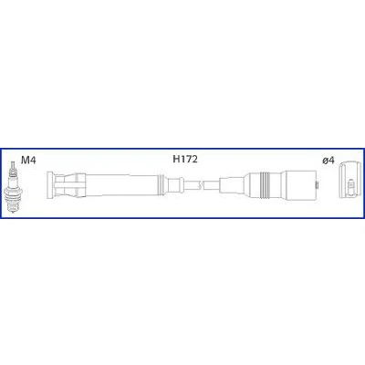 Bilde av HITACHI 134763 Pluggledninger