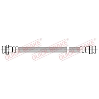Bilde av Bremseslange, Høyre bakaksel, Venstre suzuki grand vitara ii, 5152567D00, 5157065J00