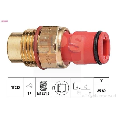 Bilde av EPS 1.850.095 Temperaturbryter, radiator ventilator M16x1,5 Made in Italy OE Equivalent