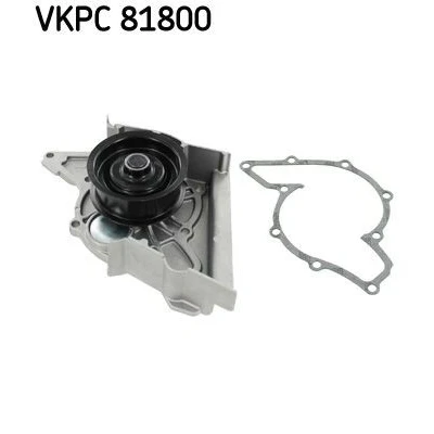 Bilde av SKF VKPC 81800 Vannpumpe med tetning Støpejern for vifteremdrift AUDI: 80 B4 Avant, 100 C4 Sedan