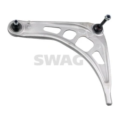 Bilde av SWAG 20 73 0042 Bærebru med mutter, uten lager, støtte / styreledd framaksel venstre, nede Casterstag Aluminium BMW: 3 Sedan, Touring, Coupé