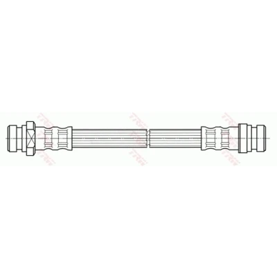 Bilde av TRW PHA448 Bremseslange 330 M10x1