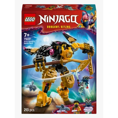 Bilde av LEGO Ninjago 71839 Arins Spinjitzu stridsrobot Byggesett Plast