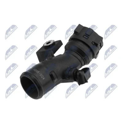 Bilde av NTY GPP NS 004 Ladeluftslange gummi med tekstilforsterker NISSAN: Qashqai / Qashqai+2 I