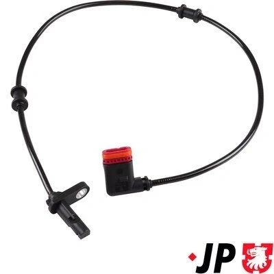Bilde av JP GROUP 1397105000 ABS sensor venstre bakaksel, høyre bakaksel aktiv 720 svart MERCEDES BENZ: E Klasse T modell, Sedan