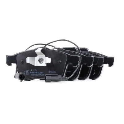 Bilde av BREMBO P 23 132 Bremseklosser inkl. slitasjevarselkontakt med kolbleklips uten tilbehør ALFA ROMEO: Giulietta Hatchback