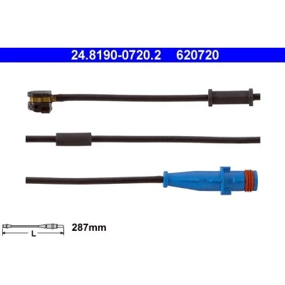 Bilde av ATE 24.8190 0720.2 Bremsebeleggslitasje OPEL: Vectra C Caravan, CC, Astra H Hatchback