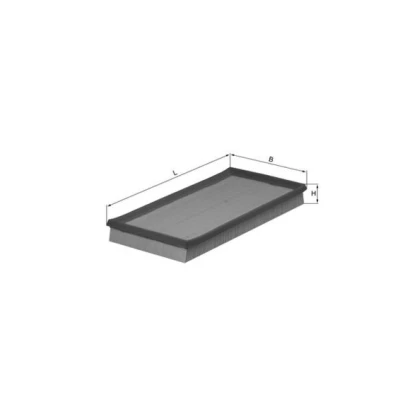 Bilde av MAHLE ORIGINAL LX 503 Luftfilter 37,3 170 342,0, 342,0 Filterinnsats VOLVO: S40 I, V40 Stasjonsvogn