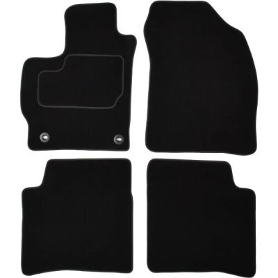 Bilde av MAMMOOTH A041 TOY295 PRM 01 Gulvmatte sett Tekstil foran og bak 4 svart TOYOTA: Prius III Hatchback