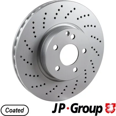 Bilde av JP GROUP 1363101800 Bremseskiver framaksel 322 32 5 ventilert belagt MERCEDES BENZ: E Klasse T modell, C Sedan